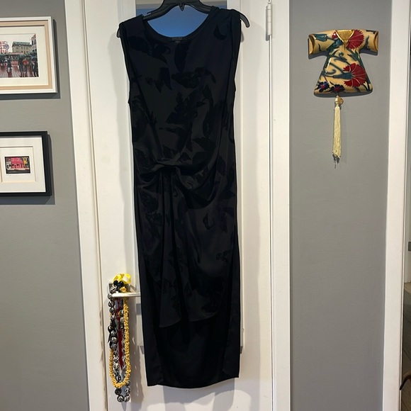 All Saints Riviera Lux Black dress - Picture 4 of 9